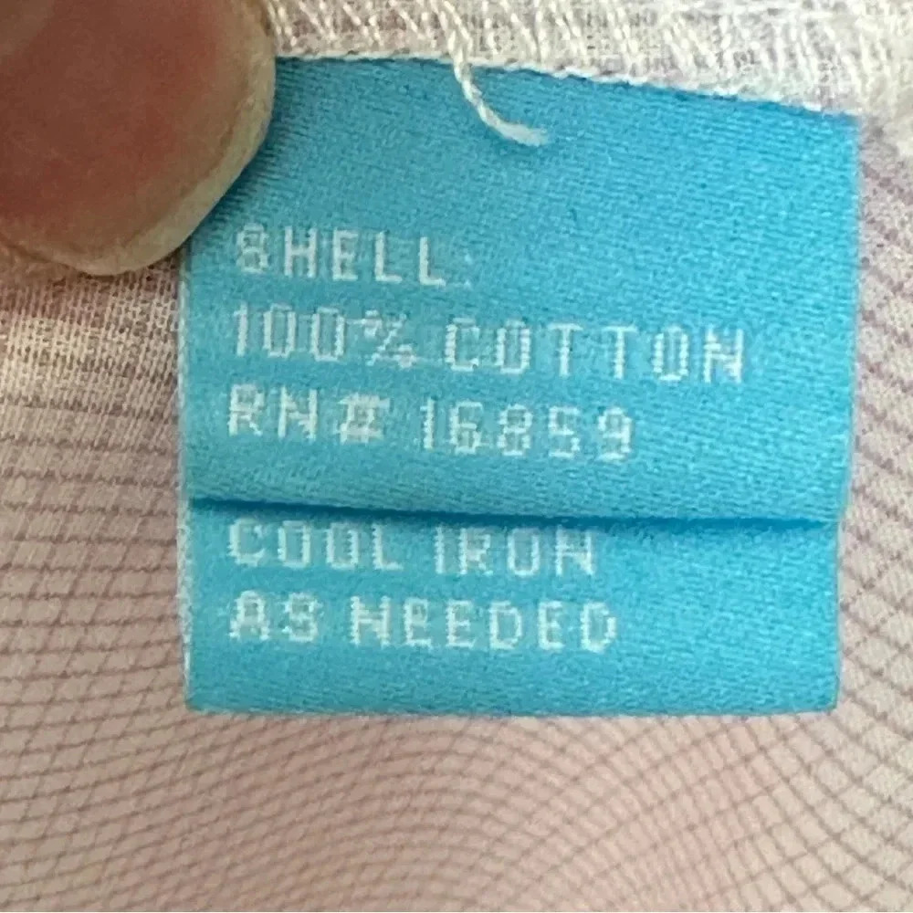 J McLaughlin Pink Cotton Embroidered Tunic Blouse‎ Top Size Medium Preppy Boho - Picture 4 of 14